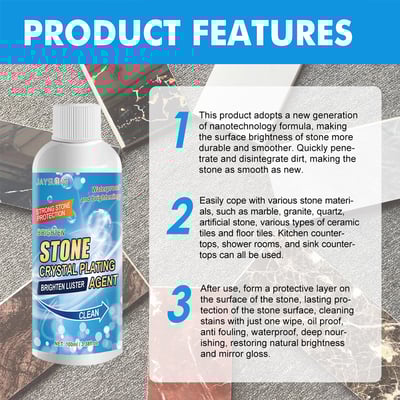 Stone and Marble Cleaner and Polisher